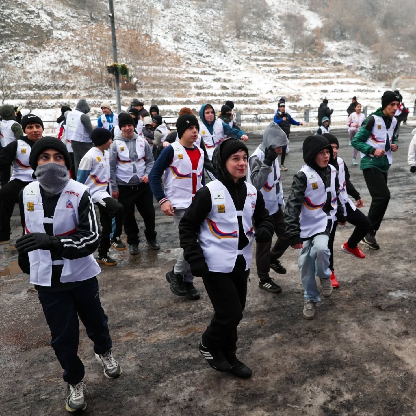 28/01/2026. Junior run dedicated to the formation of RA Army.