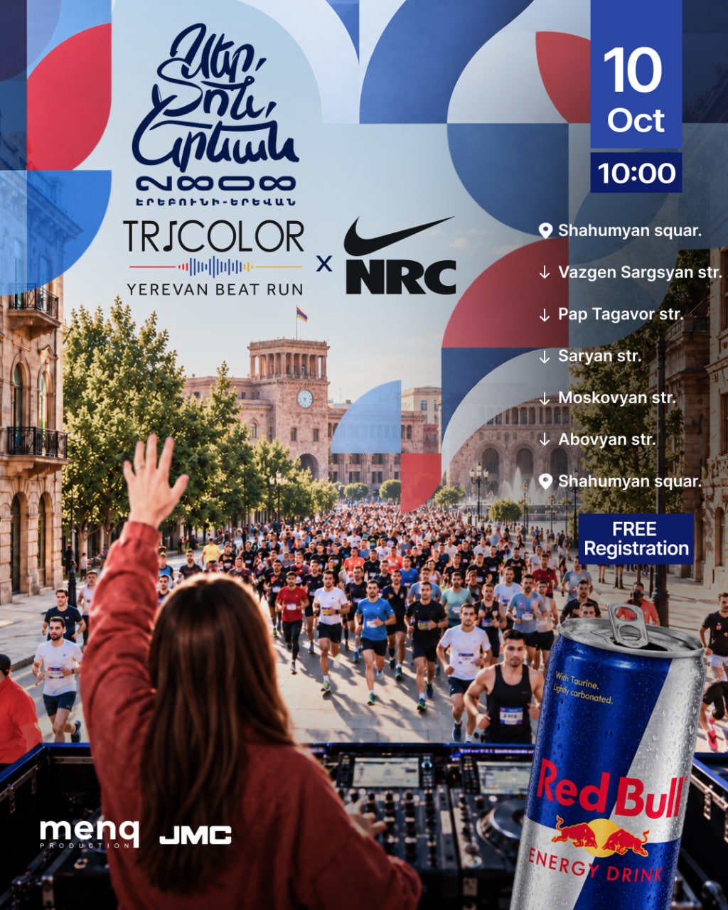"Tricolor" Yerevan Beat Run Details